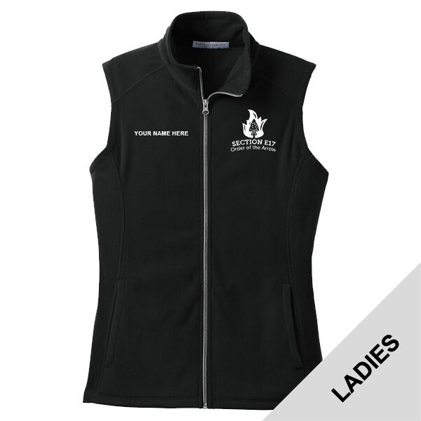 L226 - EMB - OOTAE035 - Ladies Microfleece Vest Thumbnail