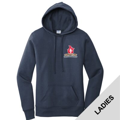 Section E17 - Ladies Core Fleece Pullover Hooded Sweatshirt Thumbnail