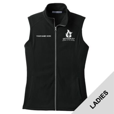 Section E17 - Ladies Microfleece Vest Thumbnail
