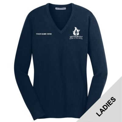 Section E17 - Ladies V Neck Sweater Thumbnail